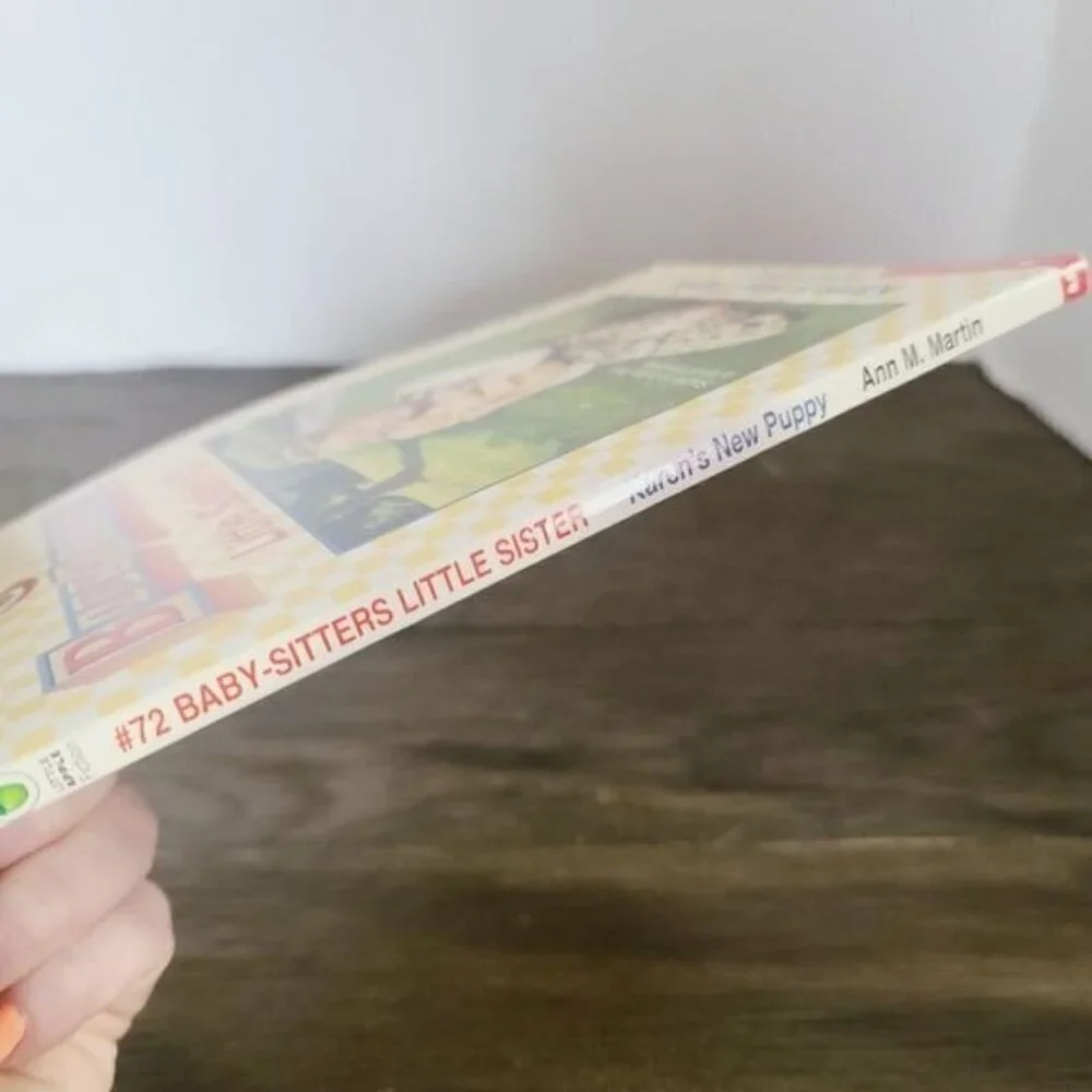 Vintage 90s Babysitters Club Little Sister #72 Karen's New Puppy Book